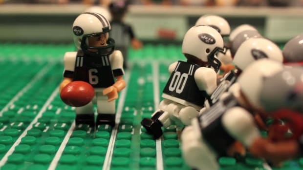 The Buttfumble. In OYO Bricks. 'Nuff Said!